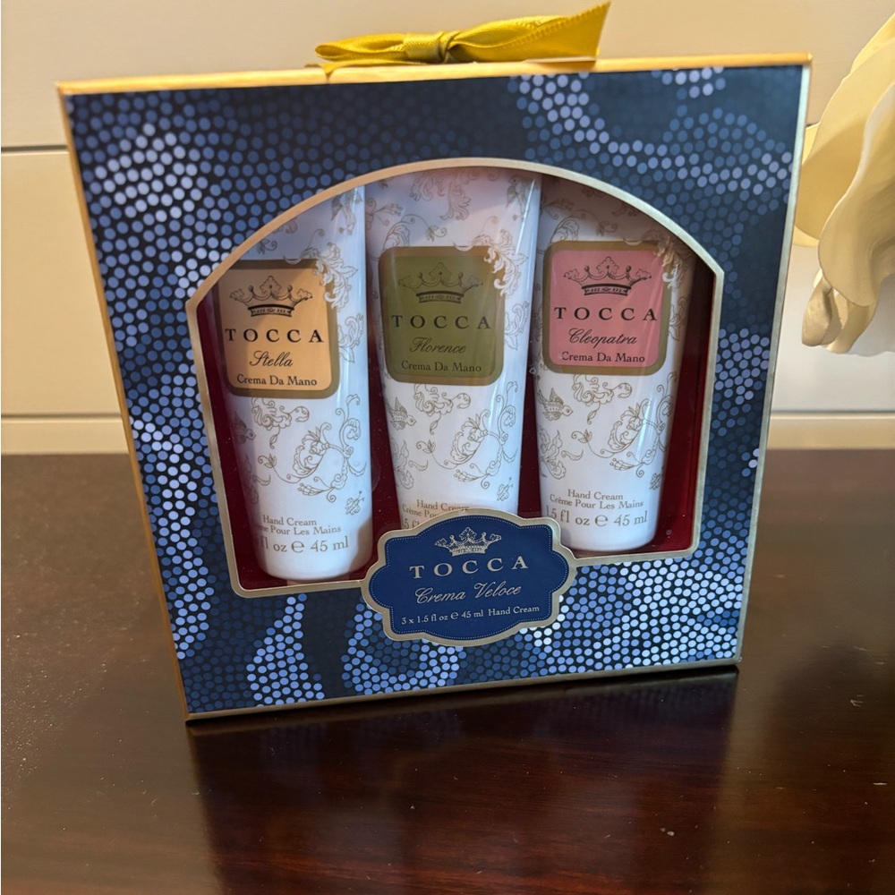 NIB Tocca Hand Cream Set